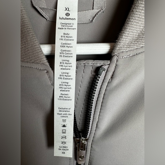 lululemon athletica lavender ,gray Jacket - Picture 4 of 10